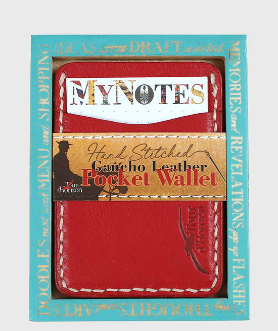 Gaucho MyNotes Wallet Red