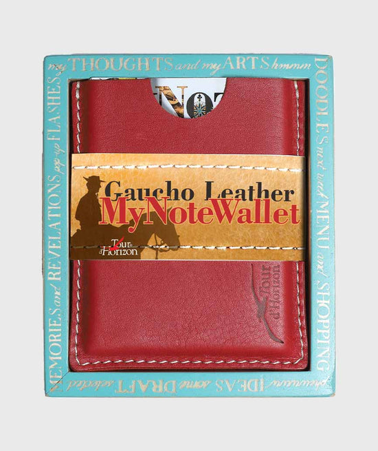 GAUCHO MYNOTES WALLET, RED