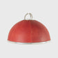 LEATHER ALUMINIUM SHADE 10" RED