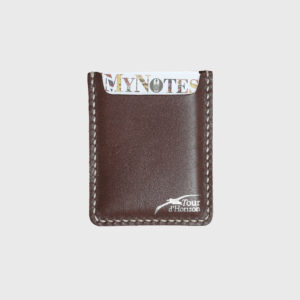GAUCHO LEATHER MY NOTES SINGLE POCKET WALLET